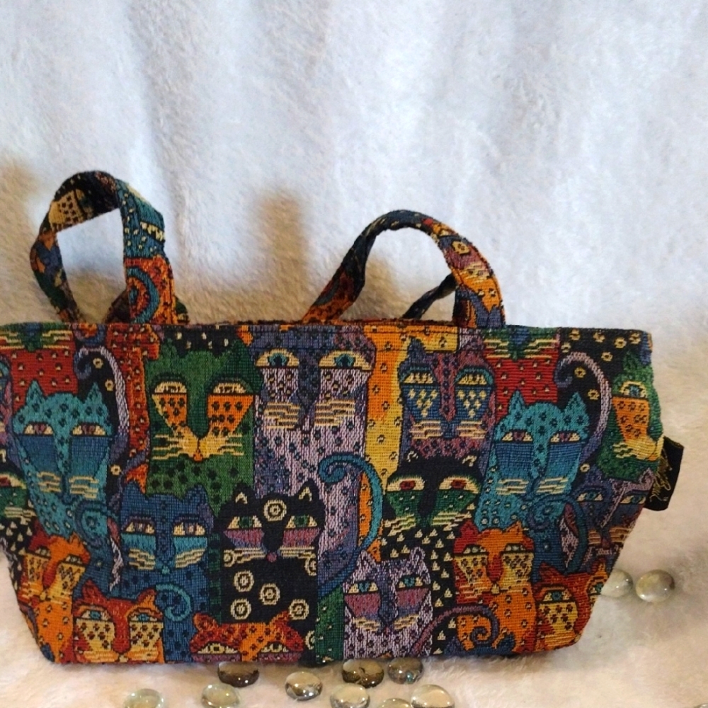 Laurel Burch Cat Tote Bag